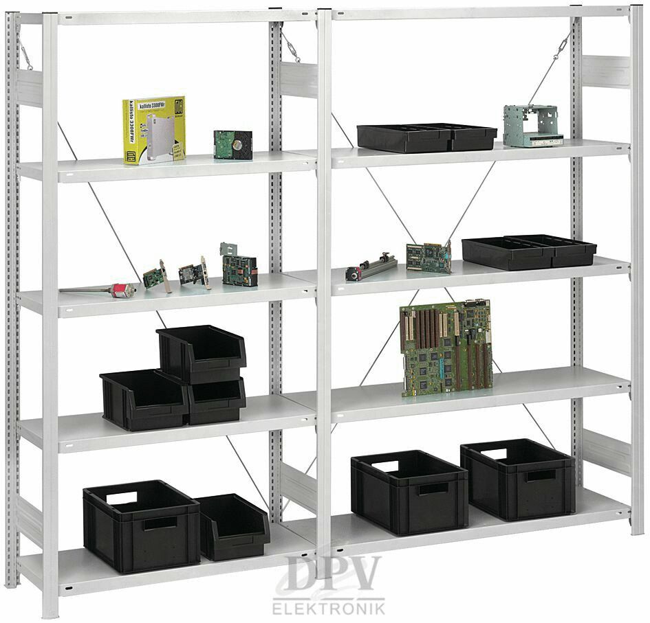 DPV Elektronik-Service GmbH - ESD-Faltbox mit Deckel, 42l