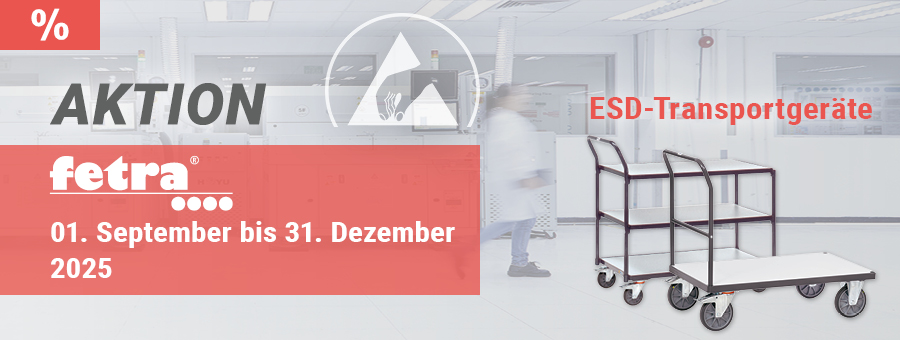 fetra ESD-Transportgeräte Aktion vom 01.09.2025 - 31.12.2025 fetra-esd-transportgeräte
