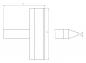 Preview: The image displays technical drawings of an object with two views: a side view and a top view. There are dimensions such as 27 and 31 that indicate the sizes.