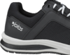 Preview: The image shows a black sports shoe with a breathable textile upper. The sole is white with a black underside, and the shoe has a modern, sporty shape.