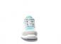 Preview: The shoe is sporty, with a light gray and blue color scheme. It has a flat sole, laces, and a breathable surface that contributes to comfort.