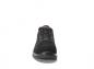 Preview: The image shows a black suede shoe with a round toe and lacing. It has a padded sole for comfort and looks sporty.