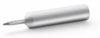 Preview: The image shows a silver, cylindrical pen. It has a sharp writing tip on one end and is smooth and shiny. The shape is simple and modern.