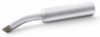 Preview: The image shows a metallic tool with a straight, cylindrical handle and a curved tip. The surface is smooth and shiny, and the tip is slightly flattened.