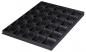 Preview: The image shows a flat, rectangular black tray. It has 30 small, angled compartments that are evenly distributed and serve to store items.