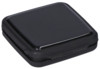 Preview: The image shows a small, square, shiny black container with rounded edges. The surface is smooth and reflects light. It appears compact and simple.