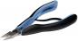 Preview: The image shows a pair of pliers with a blue-black handle and narrow, pointed blades. The handles are ergonomically designed for a better grip. Ideal for precision work.