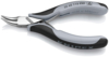 Preview: The image shows a pair of pliers with padded, black and gray handles. The pliers have a fine, pointed edge and appear sturdy and precise. They are suitable for work in tight areas.