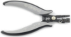 Preview: The image shows a gray pliers with a spring-loaded opening mechanism. The pliers have a sturdy handle with a non-slip surface and are designed for precise tasks.