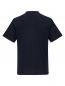 Preview: The image displays a simple, black T-shirt from the back. It features short sleeves, a round neckline, and a straight cut without any special embellishments.