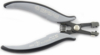 Preview: The image shows a pair of pliers with gray, rubberized handles. It has a spring in the hinge area and a sharp edge for cutting. It appears sturdy and ergonomic.