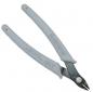 Preview: The image shows a pair of pliers with gray, non-slip handles and a narrow, pointed cutting edge made of dark metal. It is suitable for cutting fine materials.