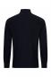 Preview: The image shows the back of a black sweater with a high collar. The fabric appears smooth and the sleeves are long. The shape is casual and modern.