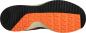 Preview: The image displays the underside of a shoe with a treaded sole. The main part is black with a non-slip pattern, while one section features orange embossments.