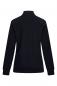 Preview: The image shows the rear view of a long-sleeved, black sweater with a stand-up collar. The fabric appears smooth and is simply cut, without any conspicuous patterns.