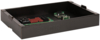 Preview: The image shows a black, flat box with two circuit boards on it. One board has red and black connectors, while the other is smaller and has various components. The box is labeled.