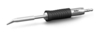 Preview: The image shows a soldering iron with a long, pointed metal tip. The handle is non-slip and black, with a textured surface for better grip.