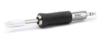 Preview: The image displays a soldering iron with a non-slip, gray-black handle. The tip is metallic and slightly beveled. The iron has the "Weller" logo engraved on it.