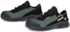 Preview: The image shows a pair of athletic shoes in black and gray. They have a padded sole and a breathable upper with laces. The design appears sturdy and functional.