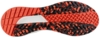 Preview: The image shows the sole of a sports shoe. The sole is designed in a pattern of red and black, with raised dots and grooves for better grip. The center is in a gray area.