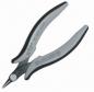 Preview: The image shows a pair of pliers with long, pointed jaws. The handles are ergonomically shaped and black-gray. It is suitable for fine work, such as with jewelry or crafts.