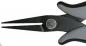 Preview: The image shows a sharp pair of pliers with long, narrow plier arms. The handle is gray with black accents. The pliers are suitable for precise tasks.