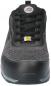 Preview: The image shows a black athletic shoe with a knitted upper and a sturdy rubber sole. It has laces and a logo on the tongue. The shoe is designed to be modern and sporty.