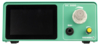 Preview: The image displays a device in mint green color. It features a large, black screen, a rotary knob, and two additional buttons, one of which is yellow. At the top, it reads "DC 3000" and at the bottom, "VIEWEG".