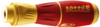 Preview: It is a red flashlight with golden accents. It has an ergonomic shape, a non-slip surface, and bears the inscription "speed" on the side.