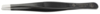 Preview: The image shows a black tweezer. It has a narrow, elongated shape with slightly ridged handles for better grip and pointed tips for precise gripping.