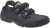 Preview: The image shows a black shoe with a sporty design. It has two wide Velcro straps and a padded entry. The sole is sturdy and slip-resistant. Ideal for activities.