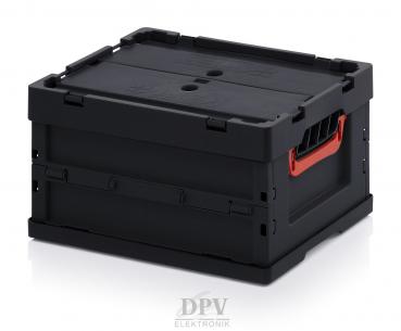 ESD-Faltbox mit Deckel, 19l - DPV Elektronik-Service GmbH