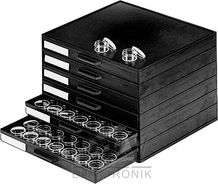 SMD-Klappbox Größe N1 (klein), leitfähig/LS - DPV Elektronik