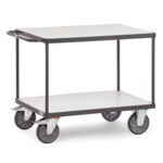 091.9400 - 2-shelf trolley ESD loading bed 850 x 500 mm