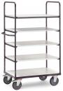 091.9341 - 5-shelf trolley ESD 5 shelves loading bed 1000 x 600 mm