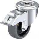 623.080.SF.ELS - ESD Swivel castor with bolt hole - 