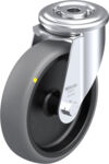 623.125.ELS - ESD Swivel castors with bolt hole 600, load capacity 200 kg