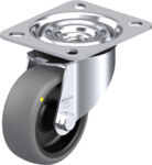 624.080.ELS - ESD Swivel castor with mounting plate 600, load capacity 165 kg