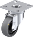 604.050.ELS - ESD Light duty swivel castor with top plate, load capacity 75 kg