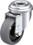 603.050.ELS - ESD Light duty  swivel castor with bolt hole 650, load capacity 75 kg