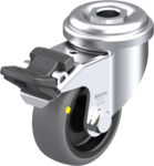 603.050-SF.ELS - ESD Light duty swivel castor with bolt hole - 