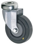 503.075.EL - ESD Apparatus swivel castor with bolt hole 550, load capacity 50 kg