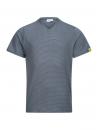 2658.T410-V - T-Shirt ESD, short sleeves, anthracite, V-neck