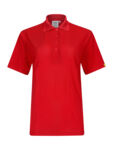 2680.P5525 - Women's polo shirt short sleeves Coolmax® ALL SEASON red ESD