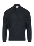 2680.P6536 - Poloshirt Langarm Coolmax® ALL SEASON schwarz ESD