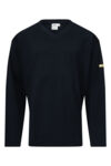 2685.S6552 - ESD sweatshirt Coolmax® ALL SEASON, dark blue, V neck