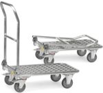 091.91133 - ESD folding trolley aluminium 720 x 450 mm