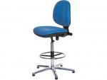 1710.ES.B - Swivel chair ECONOMY CHAIR PISA II, color: blue