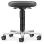 9463E-CP01 - ESD stool 2 with castors Supertec  